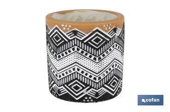 Velas Aromáticas de Citronela con aroma cítrico en recipiente decorativo | Duración de 35 horas - Cofan