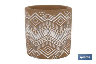 Velas Aromáticas de Citronela con aroma cítrico en recipiente decorativo | Duración de 35 horas - Cofan