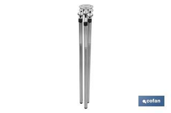 Cofan Tripé ajustável para fogão paelheiro | Altura máxima: 72 cm - Cofan