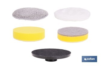 Cepillo de limpieza eléctrico multifunción con 2 velocidades | Recargable USB | Con 11 accesorios intercambiables | Resistente al agua IPX7 - Cofan
