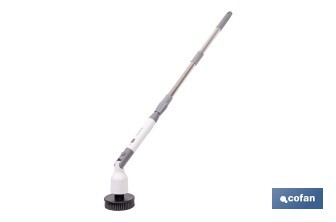 Cepillo de limpieza eléctrico multifunción con 2 velocidades | Recargable USB | Con 11 accesorios intercambiables | Resistente al agua IPX7 - Cofan