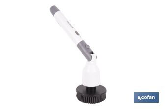 Cepillo de limpieza eléctrico multifunción con 2 velocidades | Recargable USB | Con 11 accesorios intercambiables | Resistente al agua IPX7 - Cofan