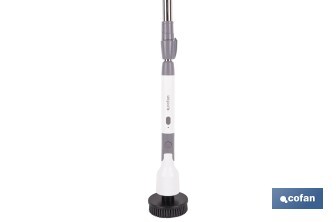 Cepillo de limpieza eléctrico multifunción con 2 velocidades | Recargable USB | Con 11 accesorios intercambiables | Resistente al agua IPX7 - Cofan