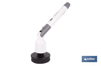 Cepillo de limpieza eléctrico multifunción con 2 velocidades | Recargable USB | Con 11 accesorios intercambiables | Resistente al agua IPX7 - Cofan