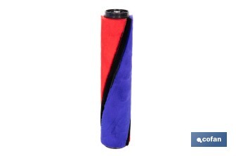 Rodillo para cepillo de aspiradora | Accesorio de repuesto | Compatible con aspiradoras 45053301 y 45053302 | Suave y eficaz | Medidas: 23 x 5 cm - Cofan