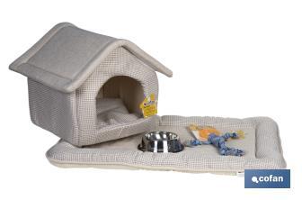Lot de 4 accessoires pour animaux de compagnie pour la maison - Cofan
