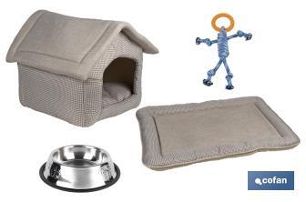 Lot de 4 accessoires pour animaux de compagnie pour la maison - Cofan