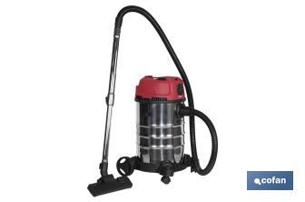 ASPIRATEUR PROFESSIONNEL 30 LITRES MODÈLE SIROCO - Cofan