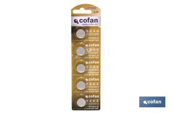 Pile Bouton CR1620/3.0V - Cofan