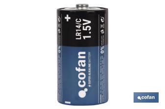 Pilas Alcalinas - LR14 C/1,5V - Cofan