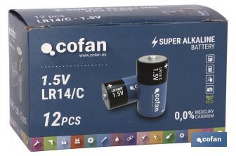 Alkaline Batterien - LR14 C/1,5V - Cofan