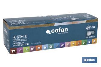 Watch battery CR2016/3.0V - Cofan