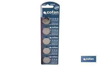 Watch battery CR2032/3.0V - Cofan