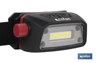 Rechargeable headlamp - Cofan