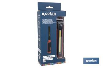 Folding work light | COB LED 5W 6,500K | USB connection - Cofan