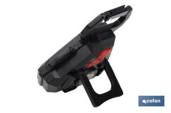 Mini Cob Led Rechargeable Flashlight | Mini LED work light with hook and extra strong magnet - Cofan