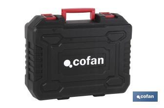 Atornillador/Destornillador a batería | 200 rpm | Batería Li-ion de 3.6 V + Cargador incluidos | Duración batería: 3-5 horas - Cofan