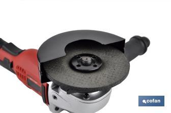 Meuleuse à batterie Lithium-ion | 18V | Convient aux disques de ø115mm - Cofan