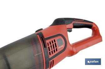 Aspirateur à batterie | 20 V | Avec prolongateurs et accessoire tournant - Cofan