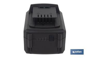 Kit de motosierra a batería con dos baterías de litio 20 V 4.0 Ah | Motosierra sin escobillas | Espada de 10" | Eficiencia y precisión en cortes de madera - Cofan