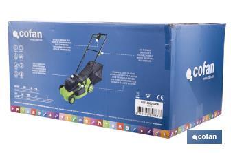 Tondeuse à gazon électrique avec roues | 36 V | 3200 tr/min | 5 Positions de coupe - Cofan