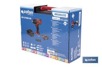 Clé à choc | 1/2" À Batterie | 20 V - Cofan