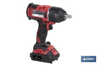 18V Cordless Impact Wrench 1/2” - Cofan