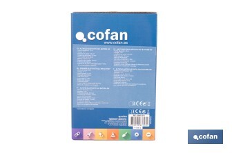 Cassa Bluetooth a batteria | 2 x 2,5W | 18V | Con entrata USB - Cofan