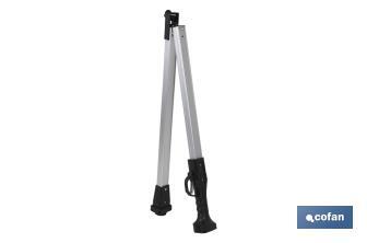 Pértiga Extensible para Tijeras de Poda Eléctrica | Longitud de 130 o 190 cm - Cofan