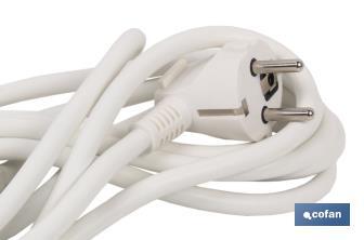 Extension cord | Various sizes of cable (3 x 1.5mm) | Two-pole socket - Cofan