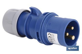 Mobile industrial plug | Ingress Protection: 44 | Screw-terminal connection - Cofan