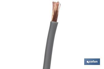 Rollo Cable Eléctrico de 100 m | H07V-K | Sección de cable de varias medidas | Varios colores - Cofan