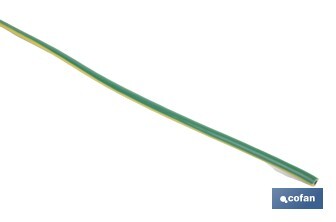 Rollo Cable Eléctrico de 100 m H07V-K | Sección de cable en varias medidas | Color: Verde - Cofan