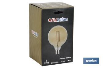 LÂMPADA LED GLOBO ORO.  - Cofan