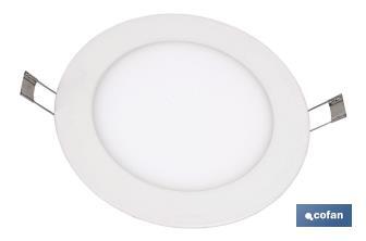 Downlight Blanco redondo "Empotrar" - Cofan