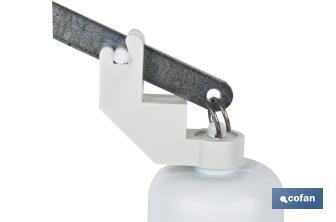 Mécanisme WC pour Citerne de Réservoir Haut avec Support et Levier | Fabriqué en Polypropylène | Facile à installer - Cofan