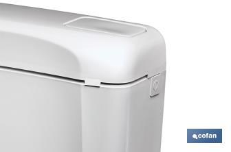 Close-Coupled Cistern | Complete Cistern | Flush Interruption | Eiras Model | ABS - Cofan