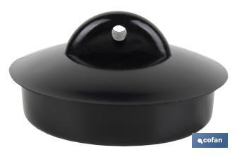 Bouchon Universel | Convient pour Évier, Lavabo, Bidet et Douche | Dimensions : øUniversal Plug | Suitable for Sinks, Basins, Bidets and Shower Trays | Size: ø44 x 11mm - Cofan