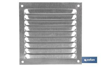 Grille de Ventilation | Fabriquée en Aluminium | Plusieurs Dimensions - Cofan