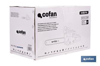 Chain Saw, Dakota Model | 54cc. Engine | Chain 0.325 | 18" Guide - Cofan