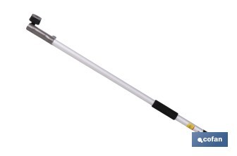 Multiherramienta 4 en 1 de gasolina | Cortabordes, desbrozadora, cortasetos y podador en altura | Motor de 2 tiempos | 51,7 cc | Incluye arnés doble | Accesorios incluidos - Cofan
