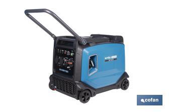 Generador inverter de gasolina de 223 cc | Motor de 4 tiempos | Generador inverter portátil | Máxima potencia: 3,8 kVA - Cofan