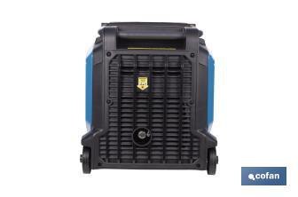 Generador inverter de gasolina de 223 cc | Motor de 4 tiempos | Generador inverter portátil | Máxima potencia: 3,8 kVA - Cofan