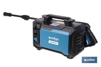 Limpiadora de alta presión | 1400 W | Caudal máximo 330 l/h | Presión máxima 110 bares | Sistema TSS - Cofan