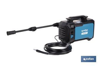 Limpiadora de alta presión | 1400 W | Caudal máximo 330 l/h | Presión máxima 110 bares | Sistema TSS - Cofan