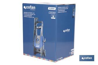 Limpiadora de alta presión | 1600 W | Caudal máximo 420 l/h | Presión máxima 130 bares | Sistema TSS - Cofan