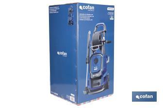 Limpiadora de alta presión | 2500 W | Caudal máximo 468 l/h | Presión máxima 195 bares | Sistema TSS - Cofan