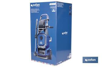 Limpiadora de alta presión | 2500 W | Caudal máximo 468 l/h | Presión máxima 195 bares | Sistema TSS - Cofan