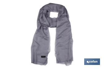 100% THIN CASHMERE SHAWL "NAREYA" - Cofan