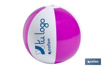 Balón inflable bicolor - Cofan